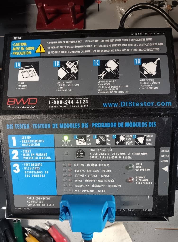 BWD DIS Ignition Module tester IMT201 for DIS Modules With harnesses
