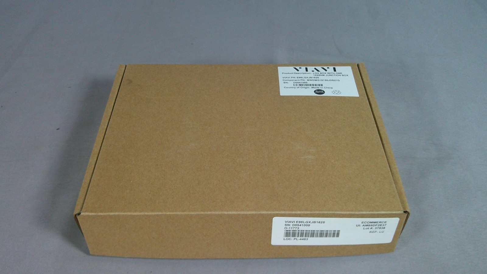 VIAVI E98LGXJB1625 1625nm LGX Fiber Junction Box OTDR Monitoring Module **NOB**