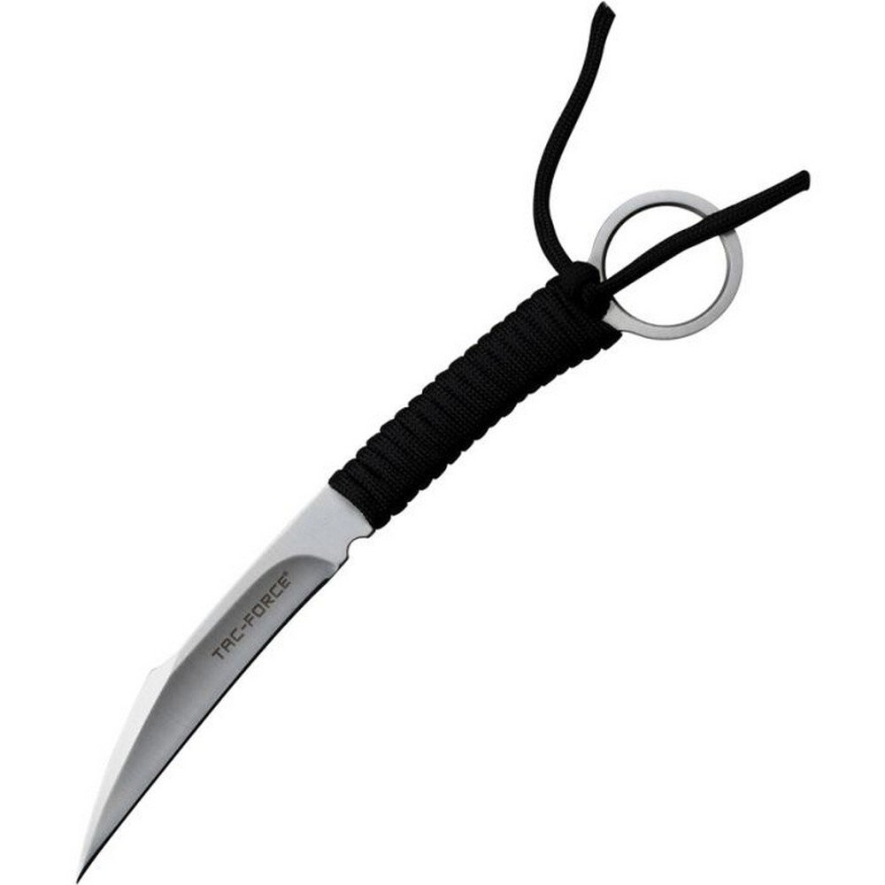 Tac Force Stainless Steel Blade Cord Wrapped Handle Fixed Knife - TF-FIX022BK