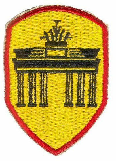 BERLIN DISTRICT UNIT PATCH WWII (REPRODUCTION)