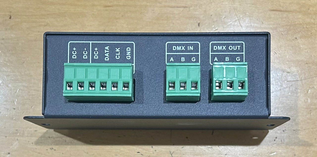 LTech LT-DMX-1809 DMX to SPI Digital Signal LED Decoder Pixel Control