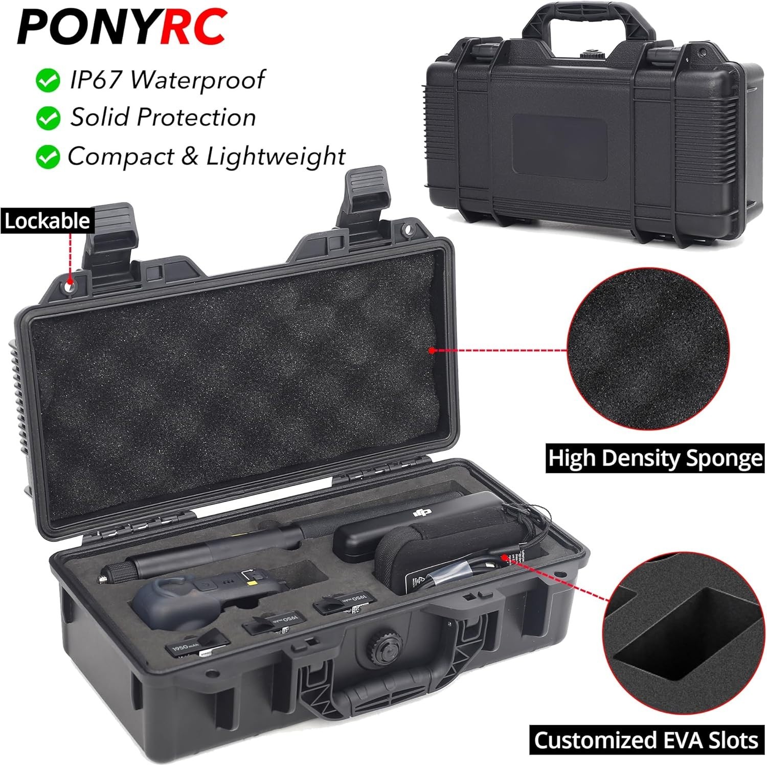 Shockproof Travel Case for Osmo 360 Adventure Combo