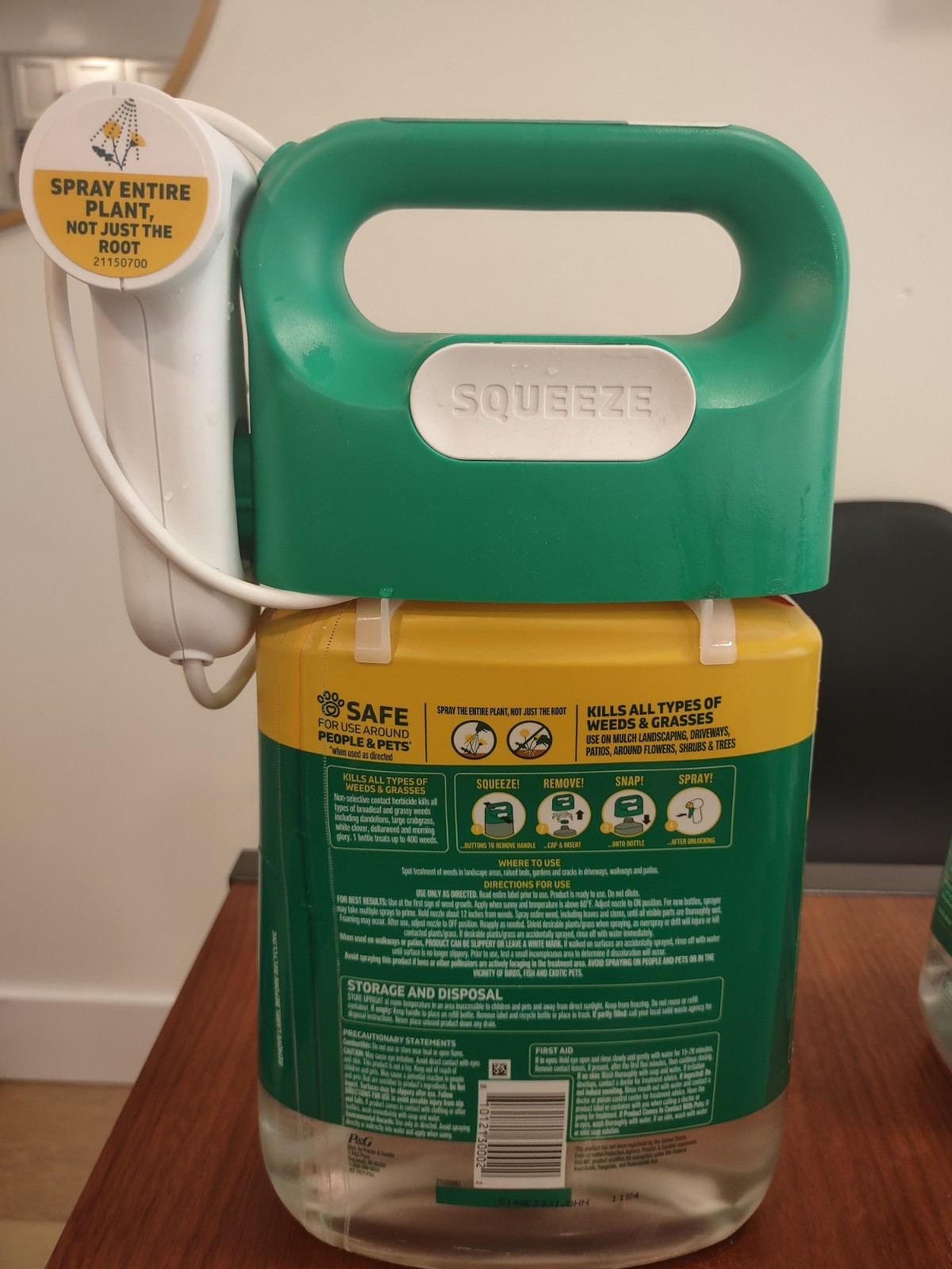 Spruce Weed & Grass Killer eco-friendly herbicide Snap and spray system bundle.