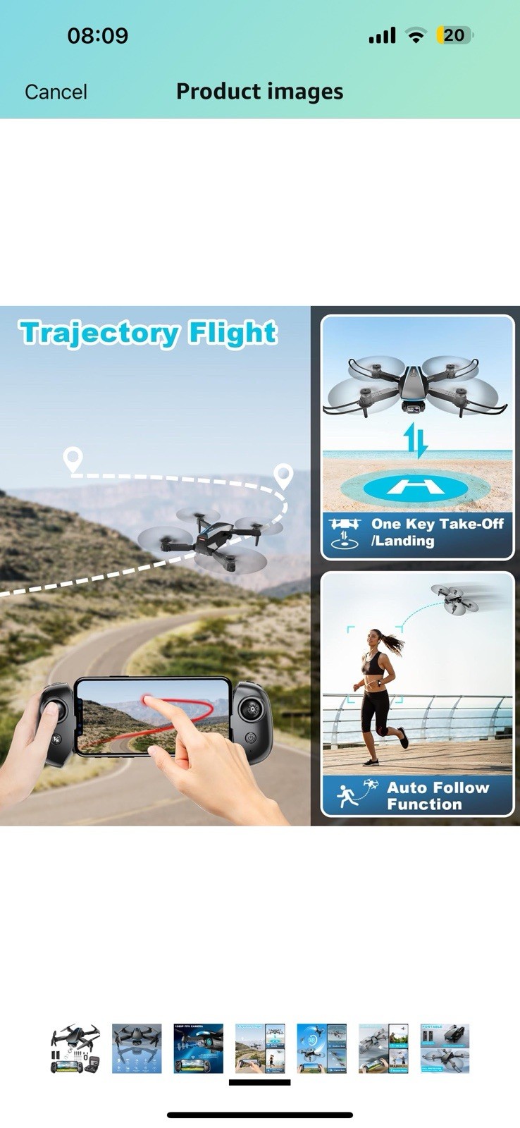 Drone with camera