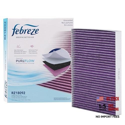 Odor Control Cabin Air Filter by PUREFLOW RZ18092 Fits 2011-2023 Advanced