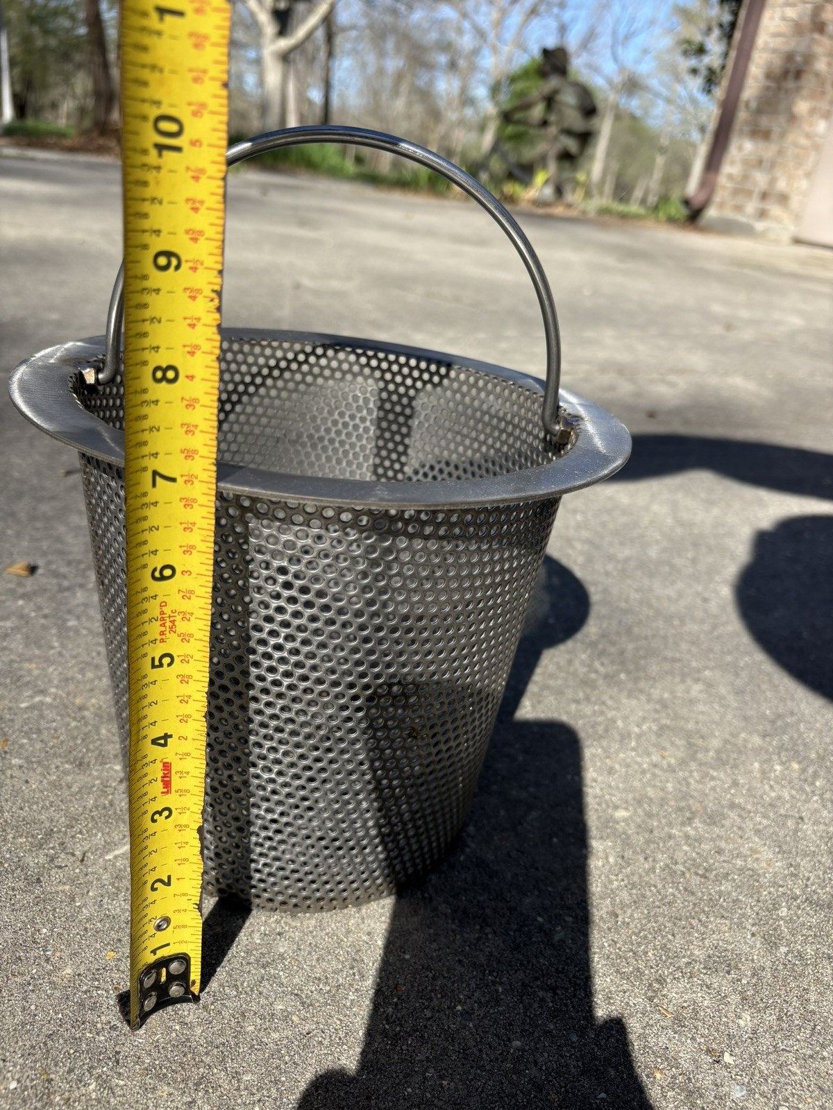 Extremely Heavy Duty!! Stainless Steel Pool Skimmer Basket