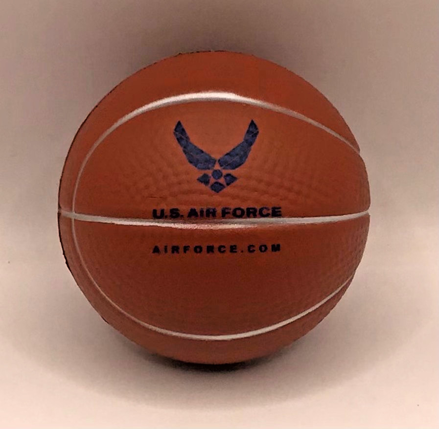 United States Air Force USAF logo promo stress fidget mini basketball