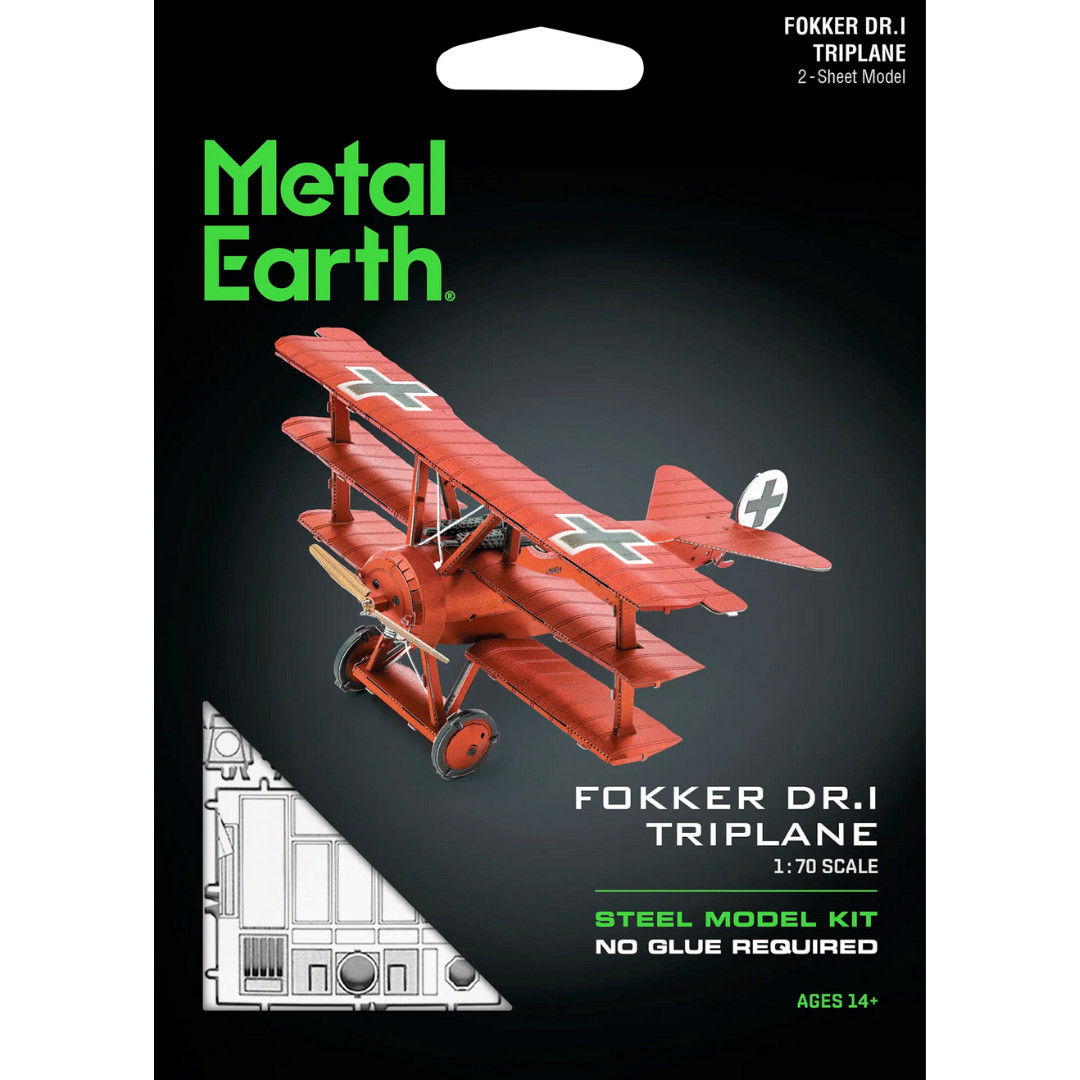 Metal Earth Fokker Dr.I Triplane