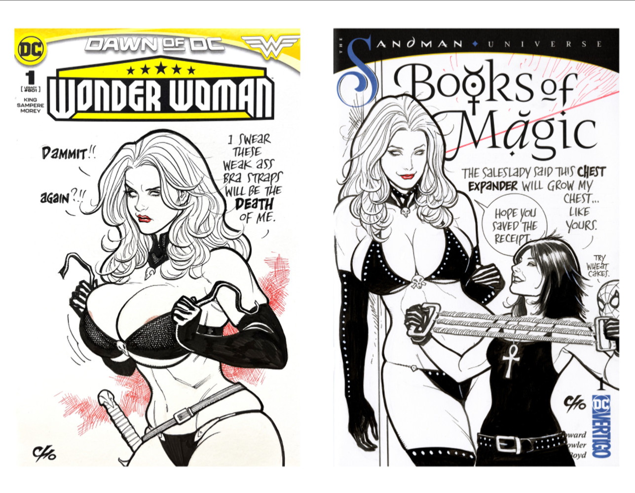 The Book of Outrage 5: The Art of Frank Cho - Signed by the artist - NYCC 2025