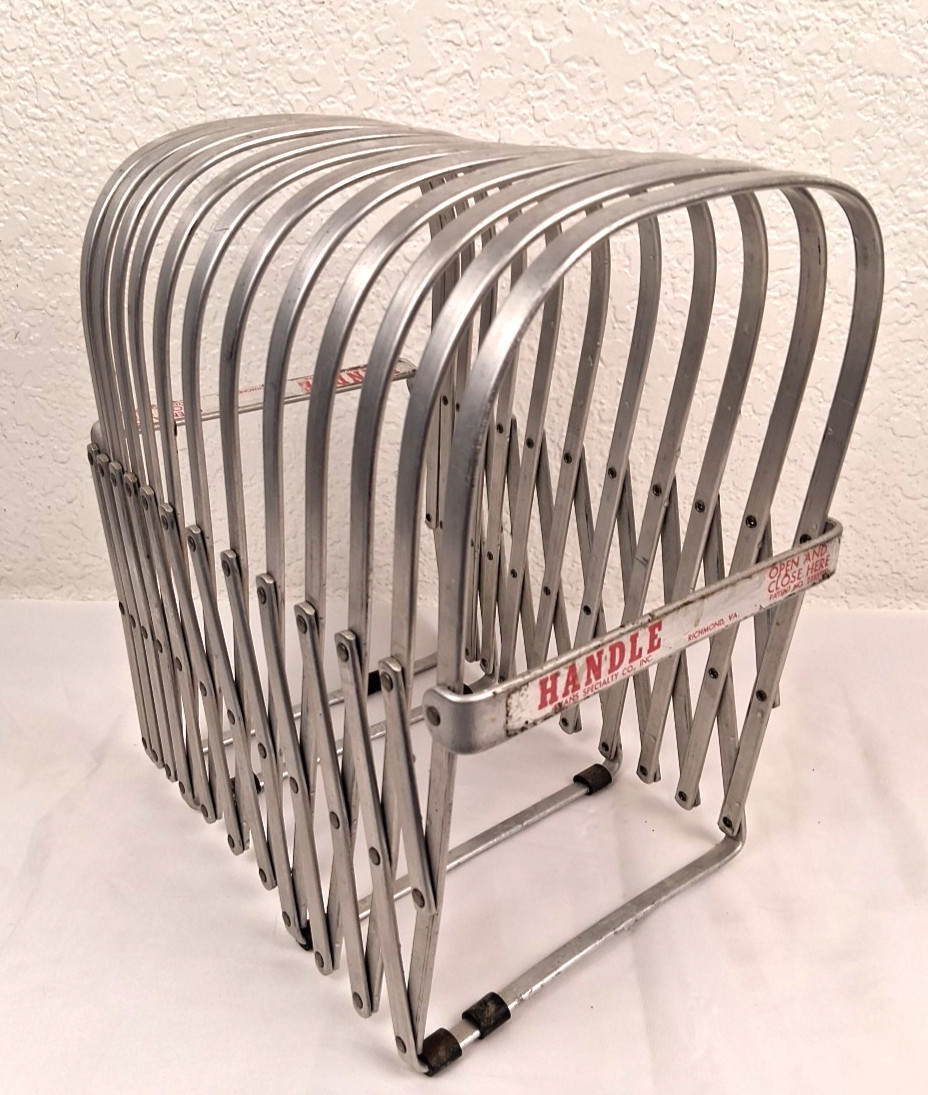 Vintage Evans Specialty Co Expandable Rack Organizer Richmond VA Patent 2310770