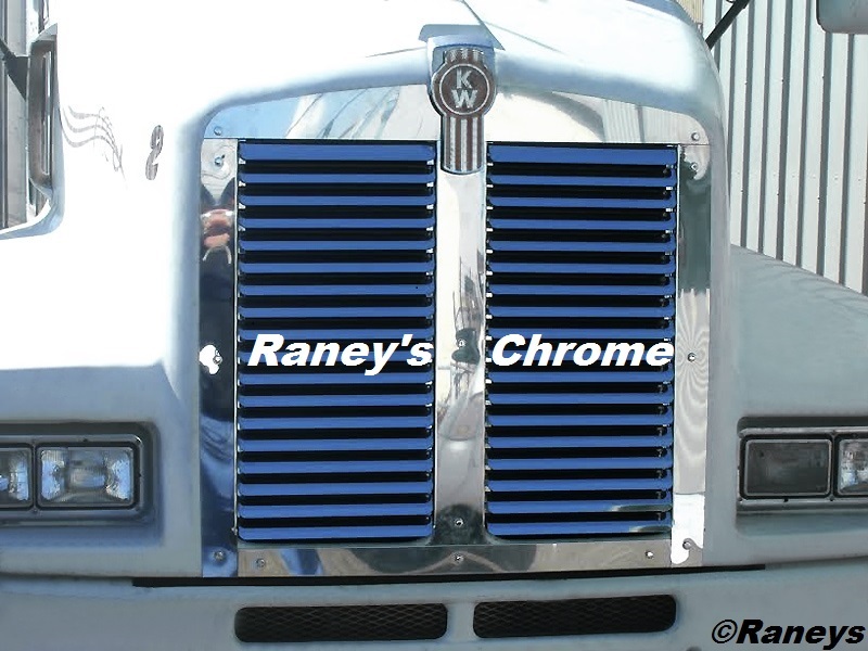 Kenworth T600 Stainless Steel New Style Grill Replacement 1996-Newer