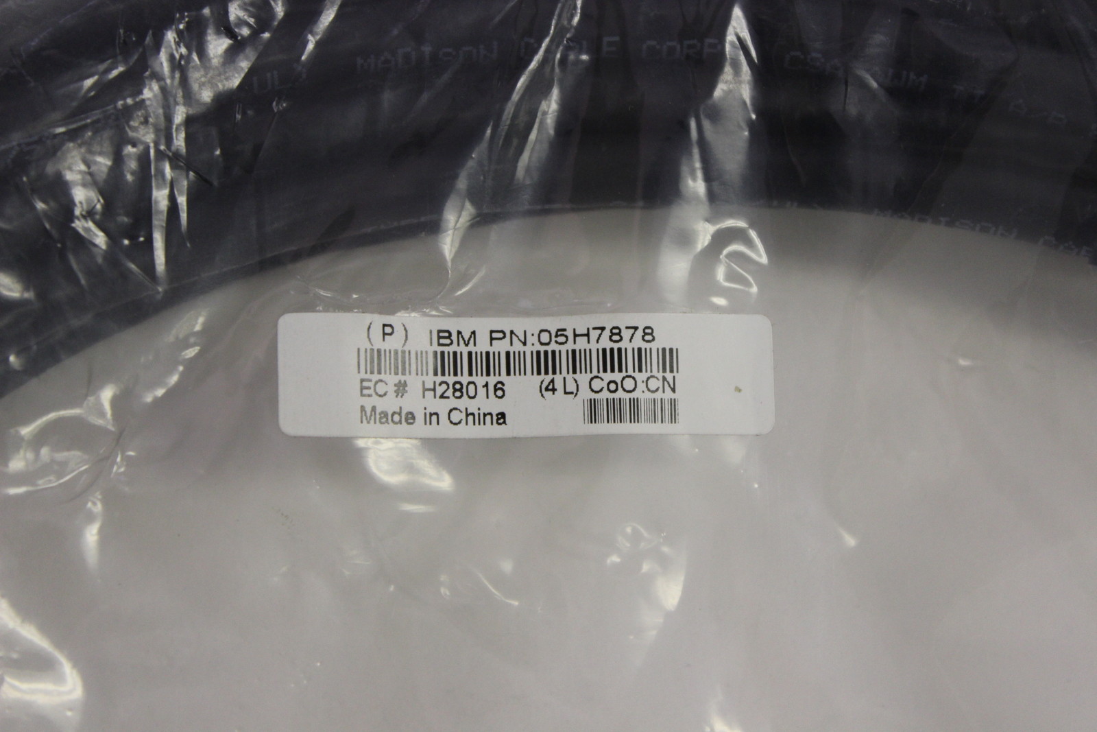 IBM 05H7878 BULKHEAD INTERFACE CABLE NEW