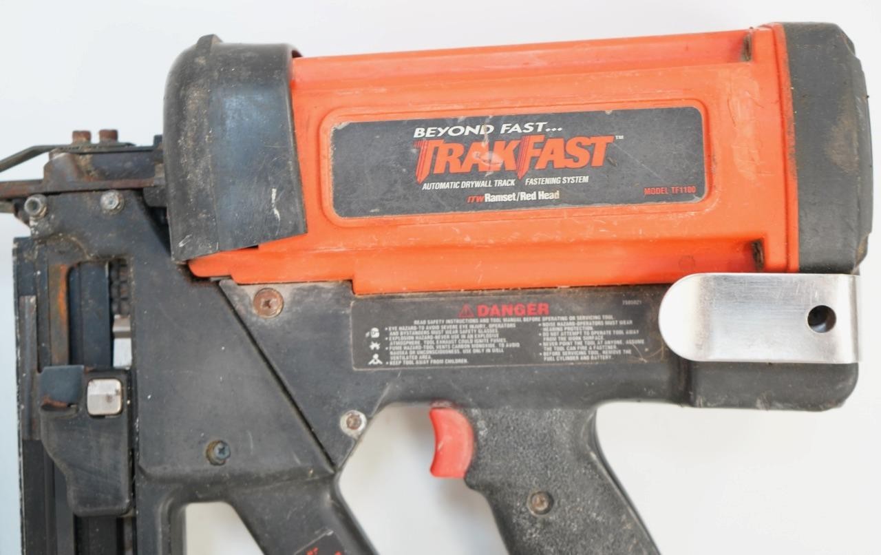 ITW Ramset Red Head TrakFast TF1100 Automatic Drywall Track Fastening System