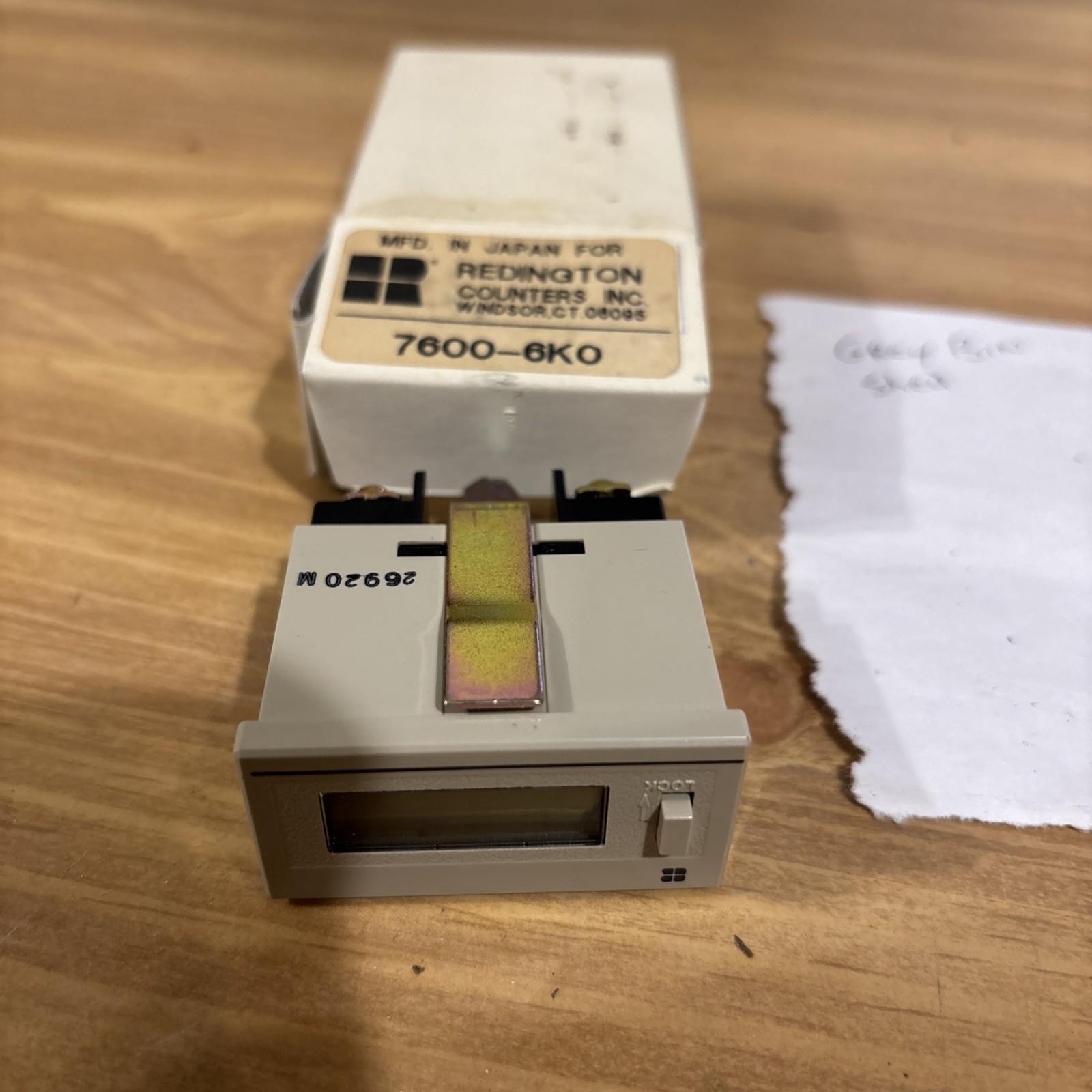 REDINGTON 7600 - 6K0 Electronic Counter