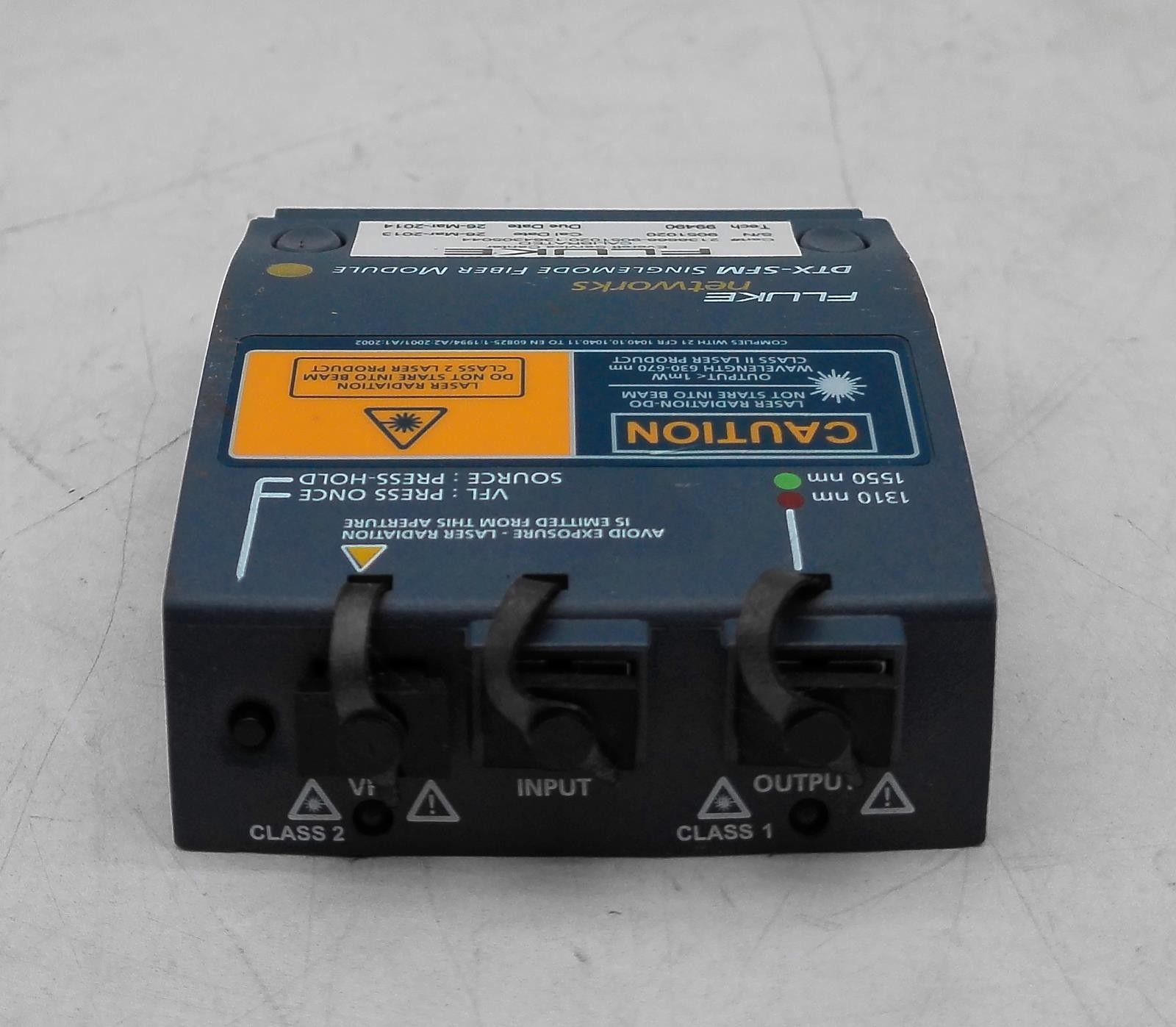 FLUKE NETWORKS DTX-SFM SINGLEMODE FIBER MODULE