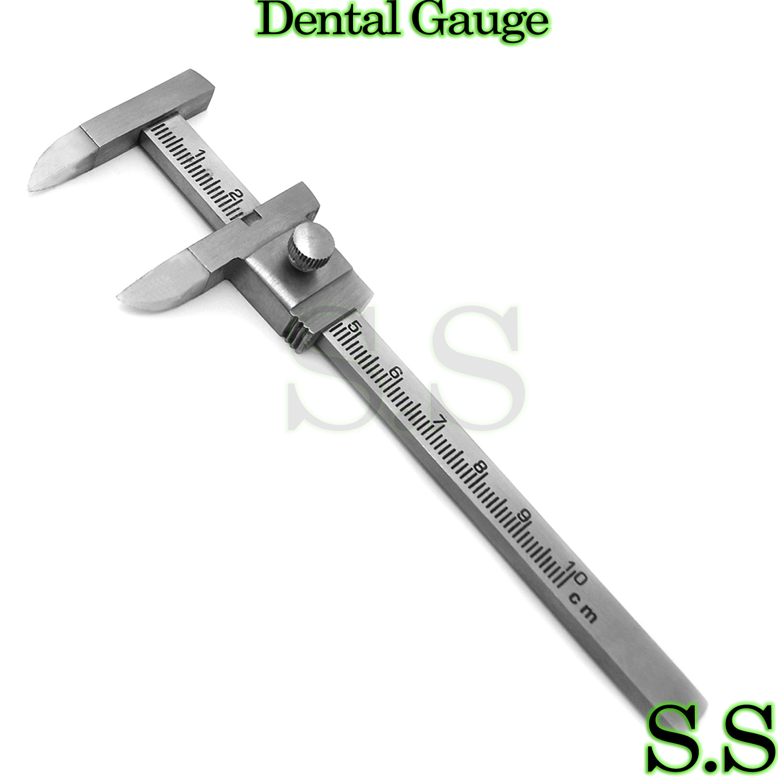 Dental Gauge 0-10cm Surgical Dental Instruments-S.S
