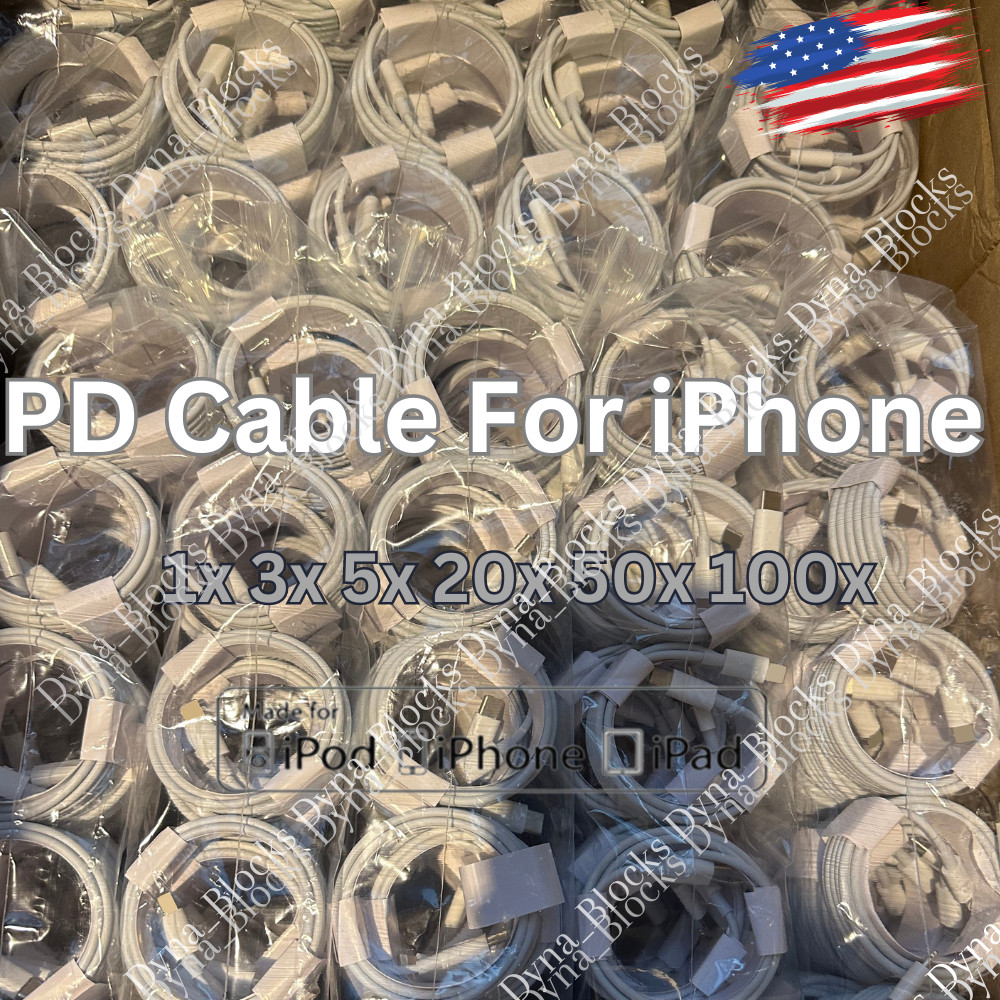 Fast Charger USB C Charging Cable For iPhone 14 13 12 11 Pro Max XR X 8 iPad Lot