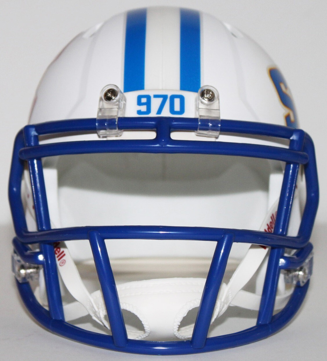 2024 Colorado State Rams Custom Riddell Mini Helmet vs UTEP
