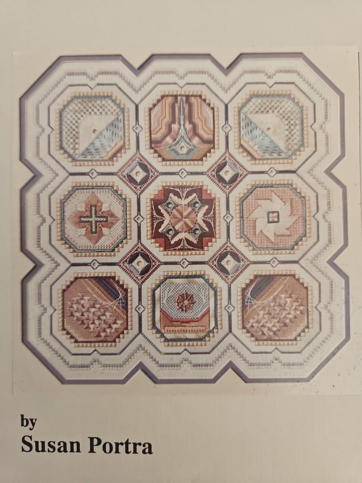 Susan Portra SPIRIT OF THE SOUTHWEST Counted Canvas Needlepoint Pattern Book