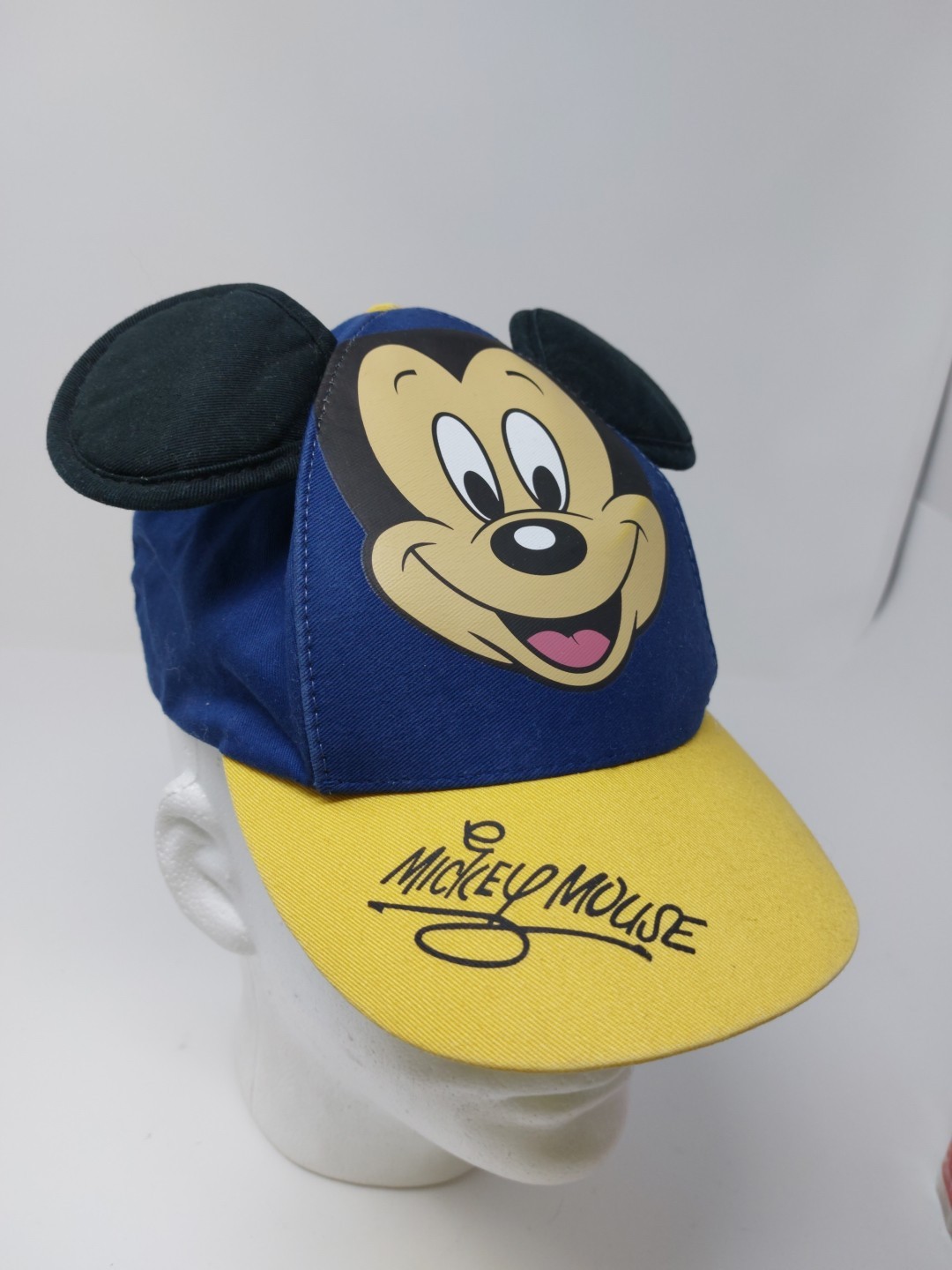 Disney Mickey Mouse Youth Snapback Hat Ears Cap Adjustable
