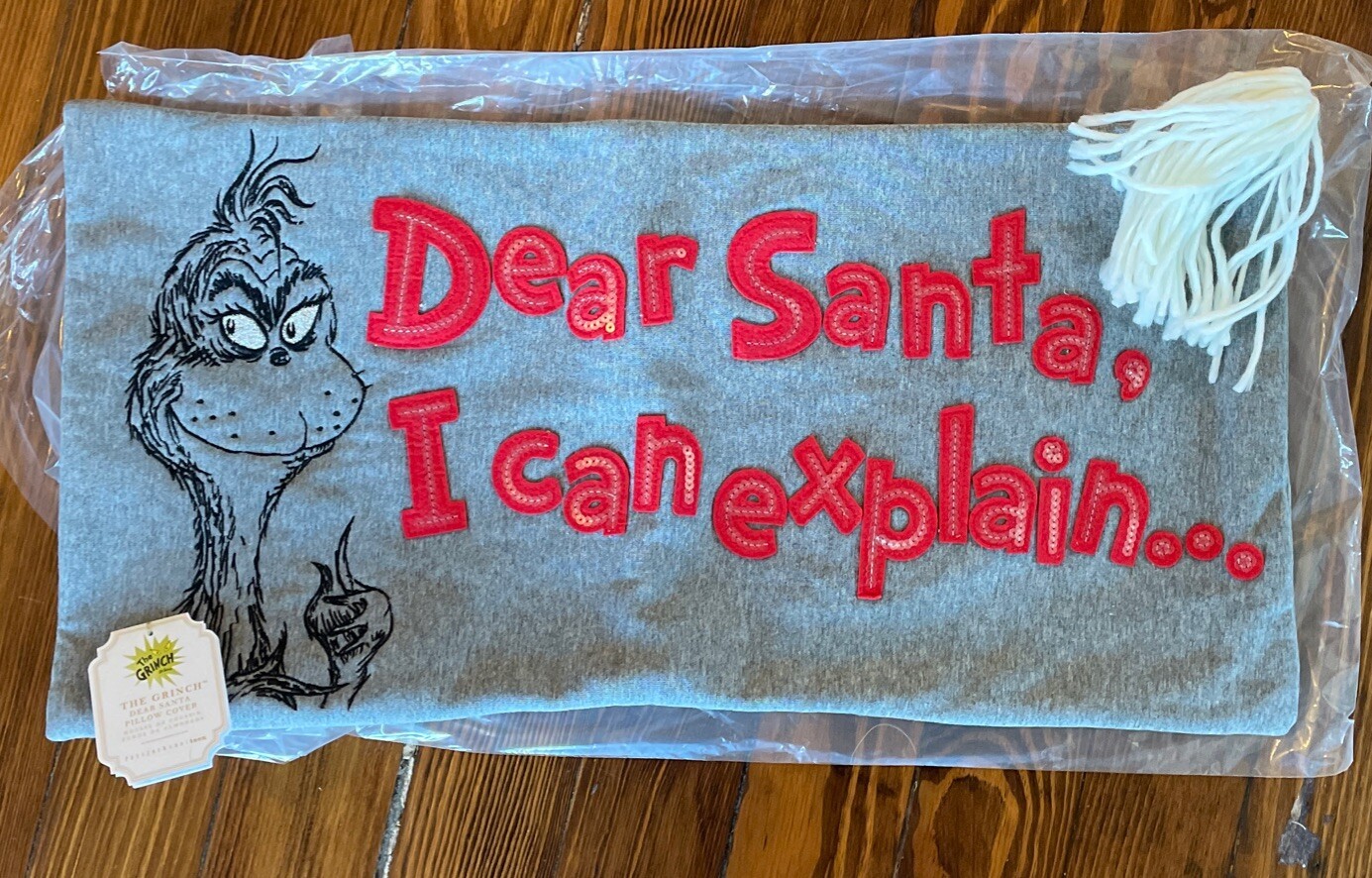pottery barn GRINCH holiday Christmas Seuss pillow cover sham party Disney -