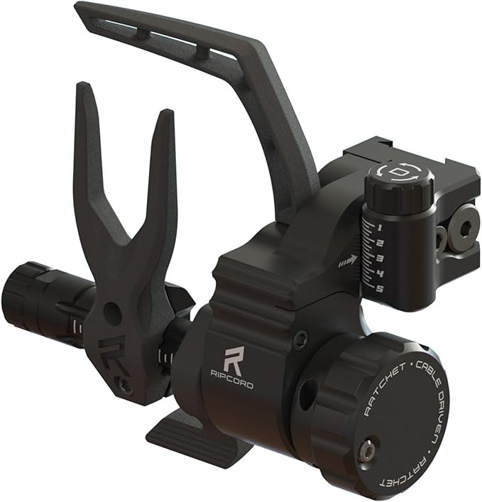 Ripcord Ratchet Cable Driven Arrow Rest IMS Standard Mount LH RH Bow Hunting