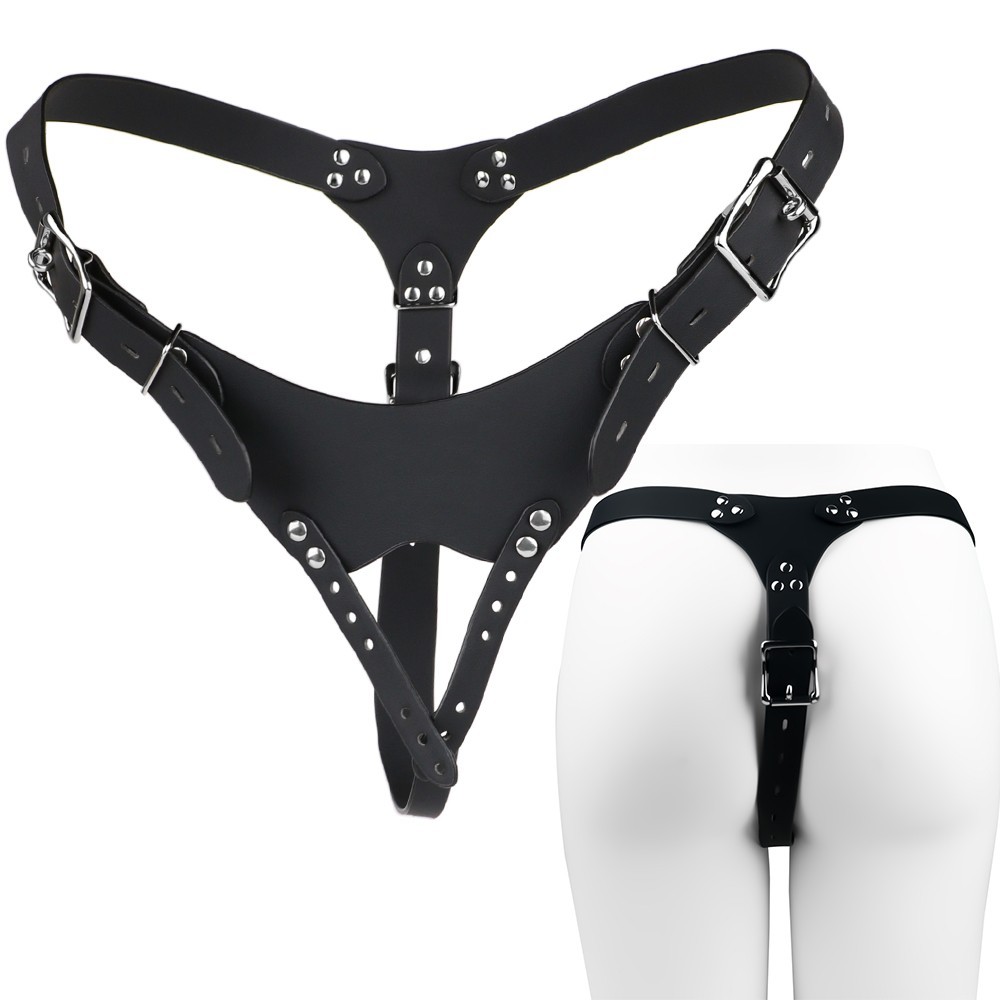 Chastity Cage Belt Elastic Auxiliary Strap Adjustable Men's Underwear Harness