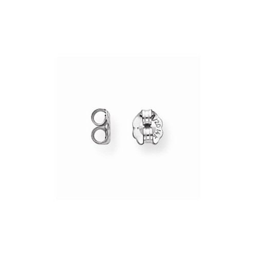 Sterling Silver Heavy Earring Nut (Pack of 24)