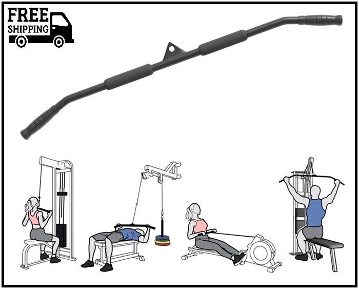 Upgraded Lat Pull Down Bar for Home Gym Lat Pulldown Attachments for Pulley Syst