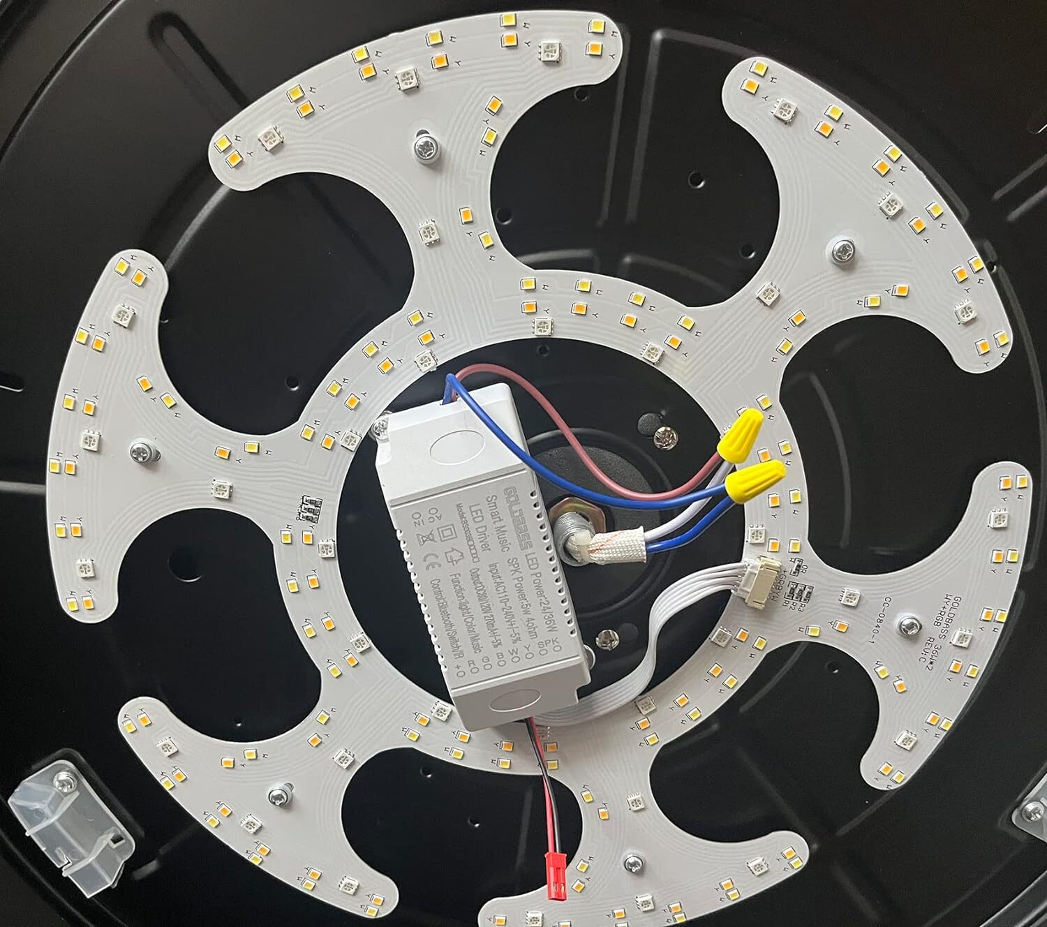 42in 7-color Led Light Board&driver ，only Applicable To Fan Lights In This Store