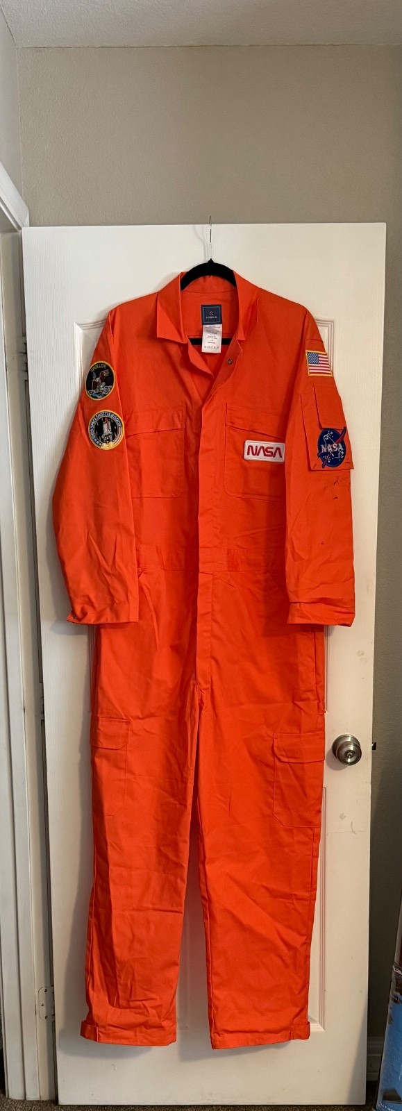 hisea nasa suit with patches size large