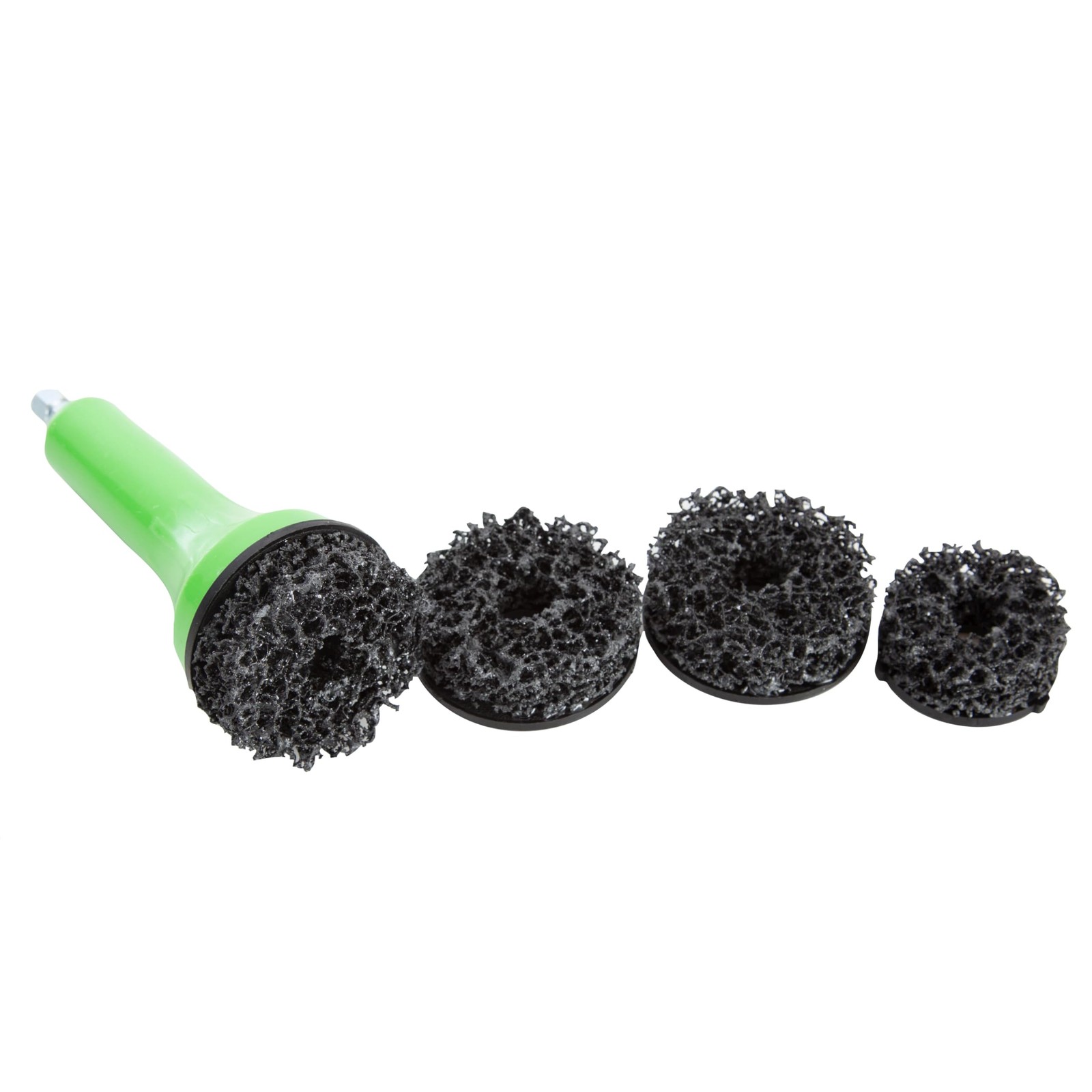 OEMTOOLS 24686 Brake Hub Resurfacing Tool with Pads, Drill Small, Green