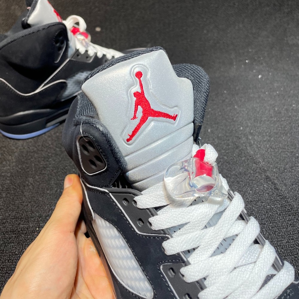 HF3975-001 AJ5 Retro OG Black Metallic Reimagined