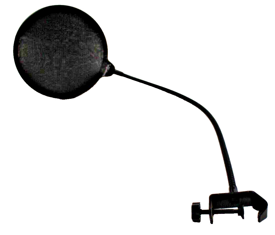 Dragonpad Microphone Gooseneck Windscreen Pop Filter Fine Screen 6"(15.2cm)