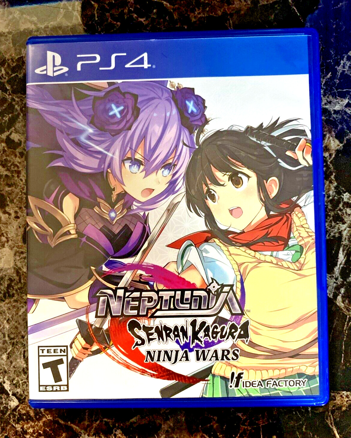 Neptunia x SENRAN KAGURA Ninja Wars - No Game - Case Only- Sony PlayStation 4