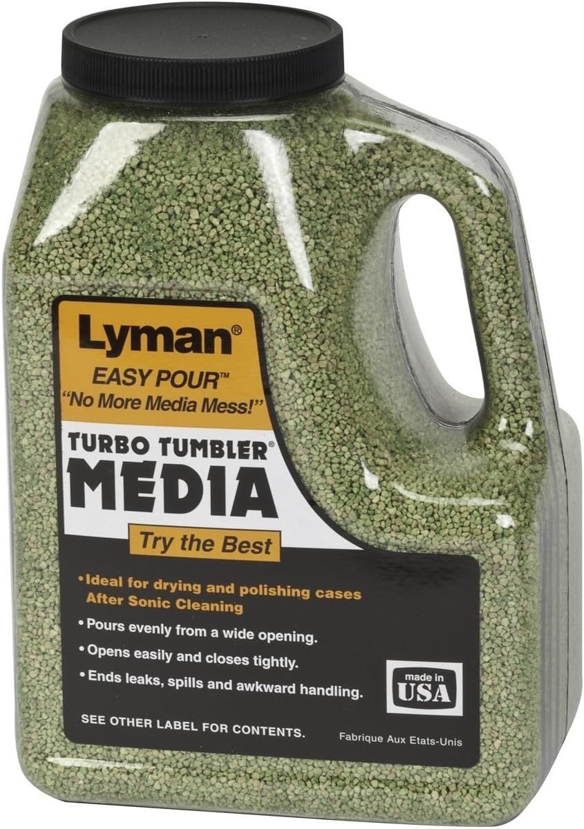 Lyman Tumbler Case Cleaning Media Treated CornCob Plus 2 lbs - 7631307