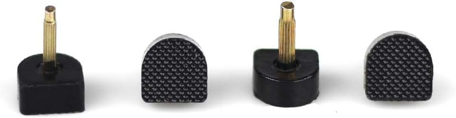 High Heel Tips Replacement Kit, Black Taps Caps Replacement Repair, U-Shape Dowe