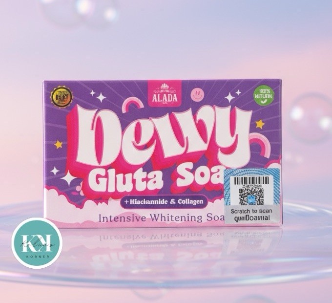 ALADA Natural Dewy Gluta Soap 70g – With Niacinamide & Collagen