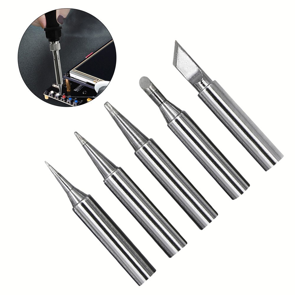 Optimal Performance 5pcs Soldering Iron Tip Replacement Improve Your Work