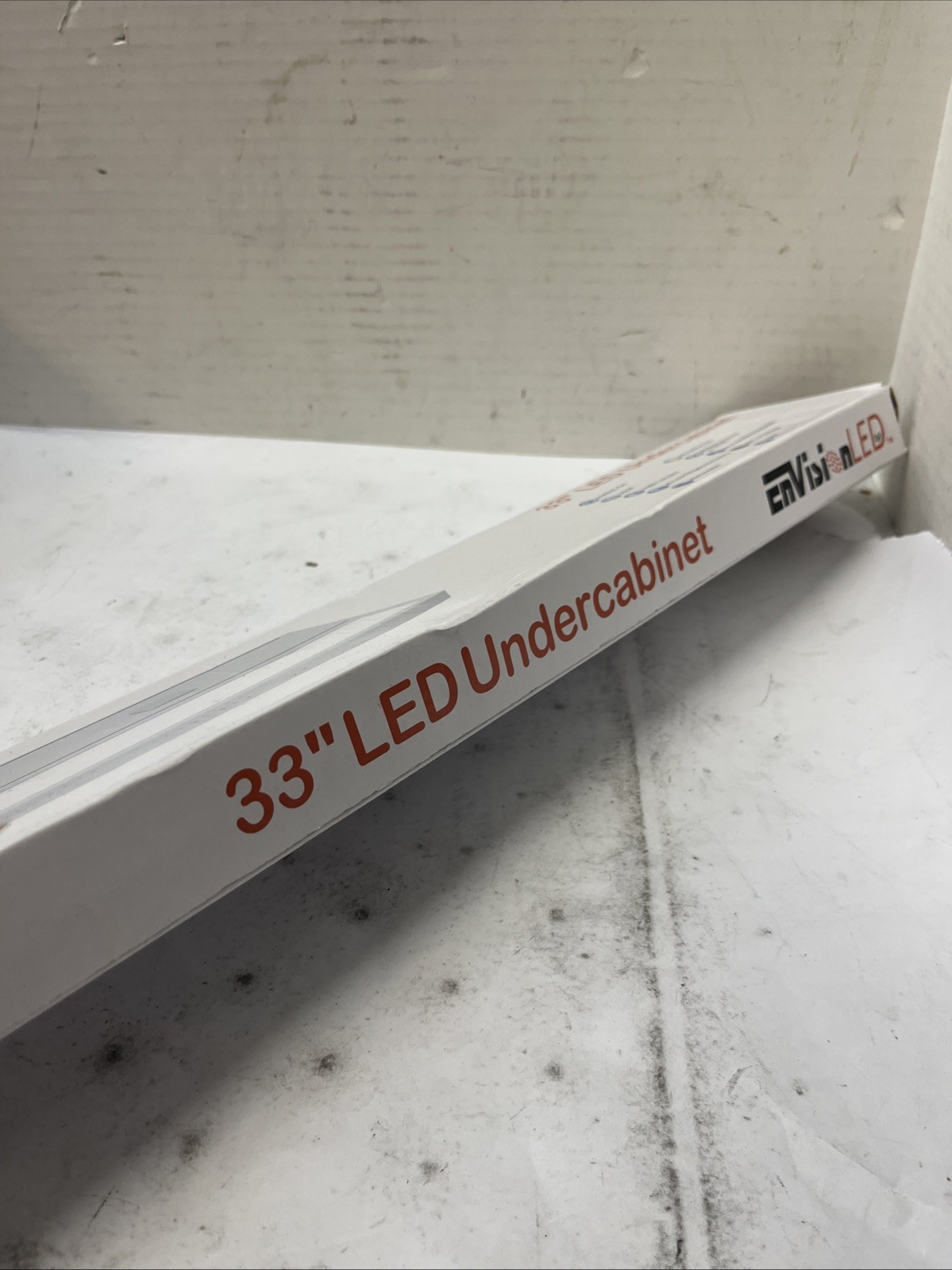 EnVision Lighting 33” LED Under Cabinet Light White Fixture