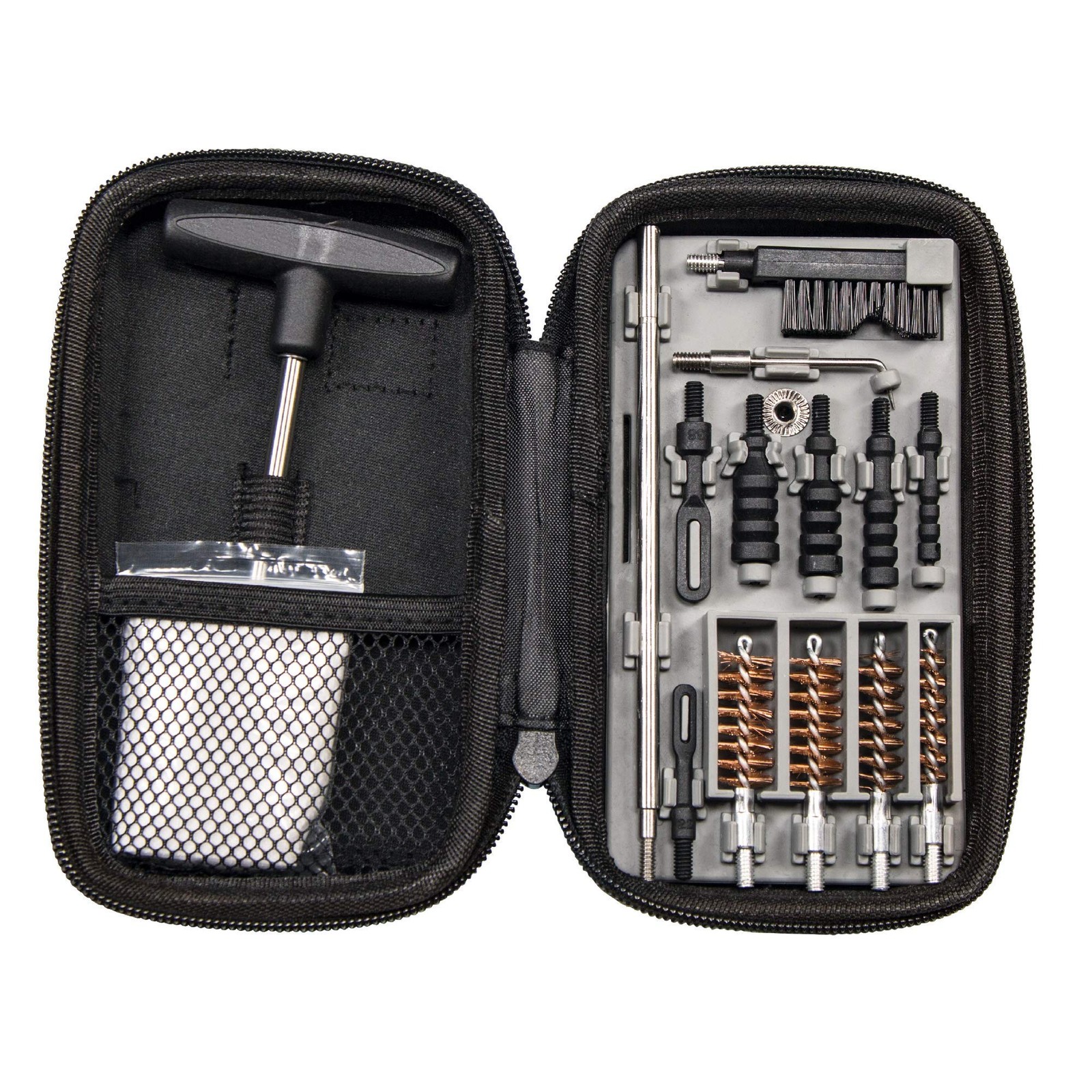 Tipton Compact Pistol Cleaning Kit .22-.45 Cal: 9mm 10mm .357 .38 .40 .45