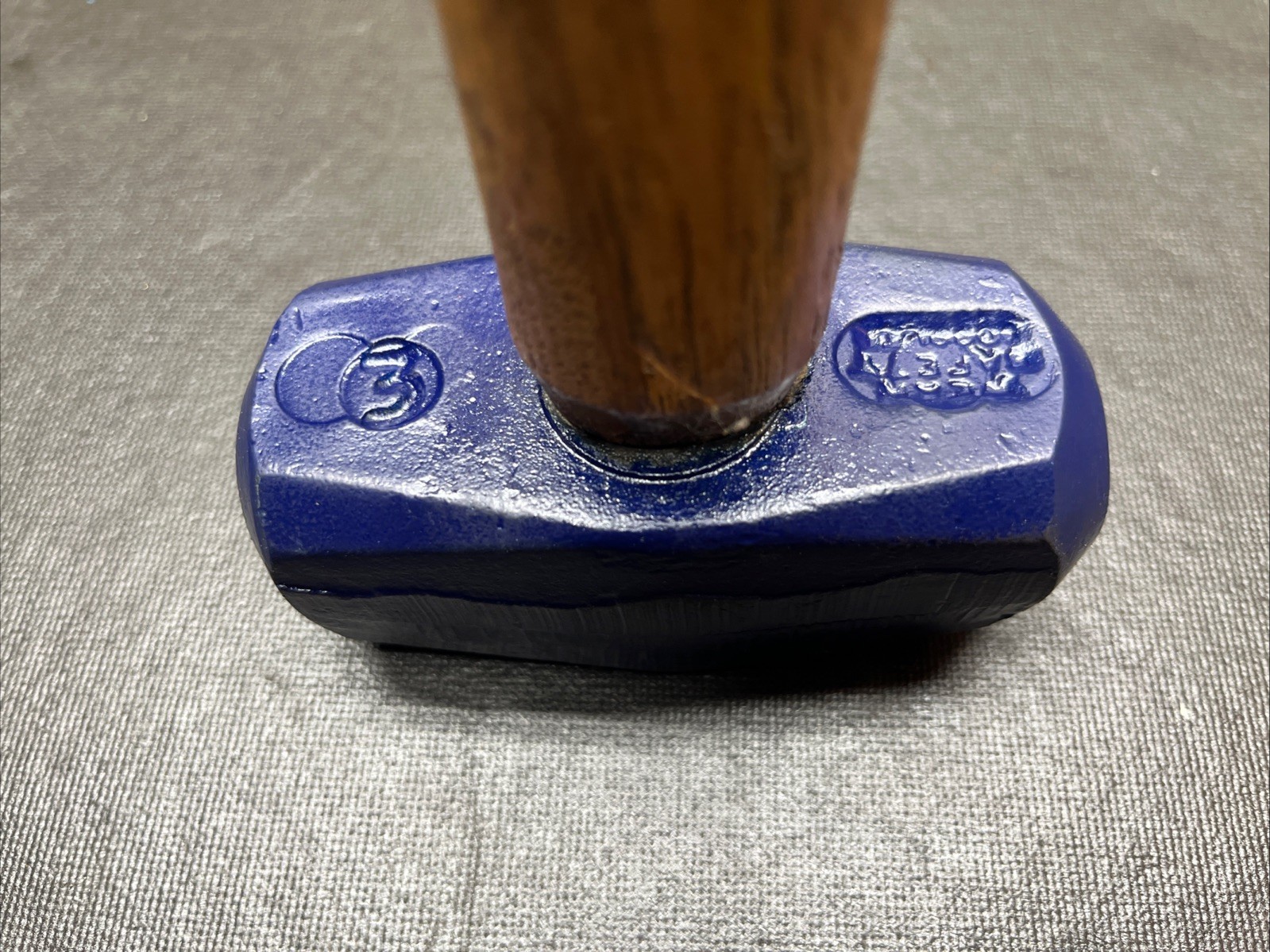 Blacksmith 3lb. Sledgehammer US 87 - Restored on 10” Handle