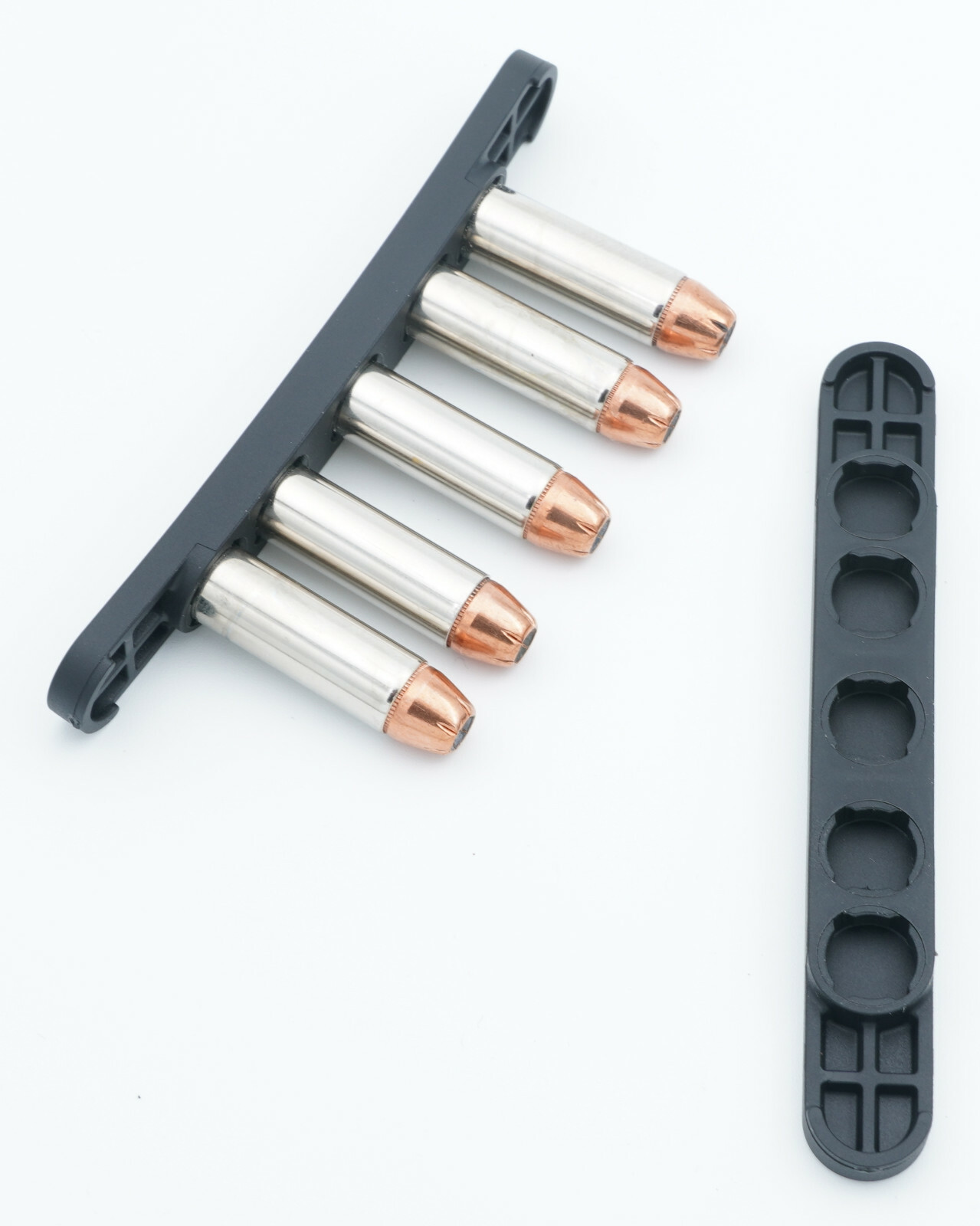 Zeta6 SYM-STRIP Symmetrical Speedloader for 5-Shot 38SP/357 Revolvers  (2 Pack)
