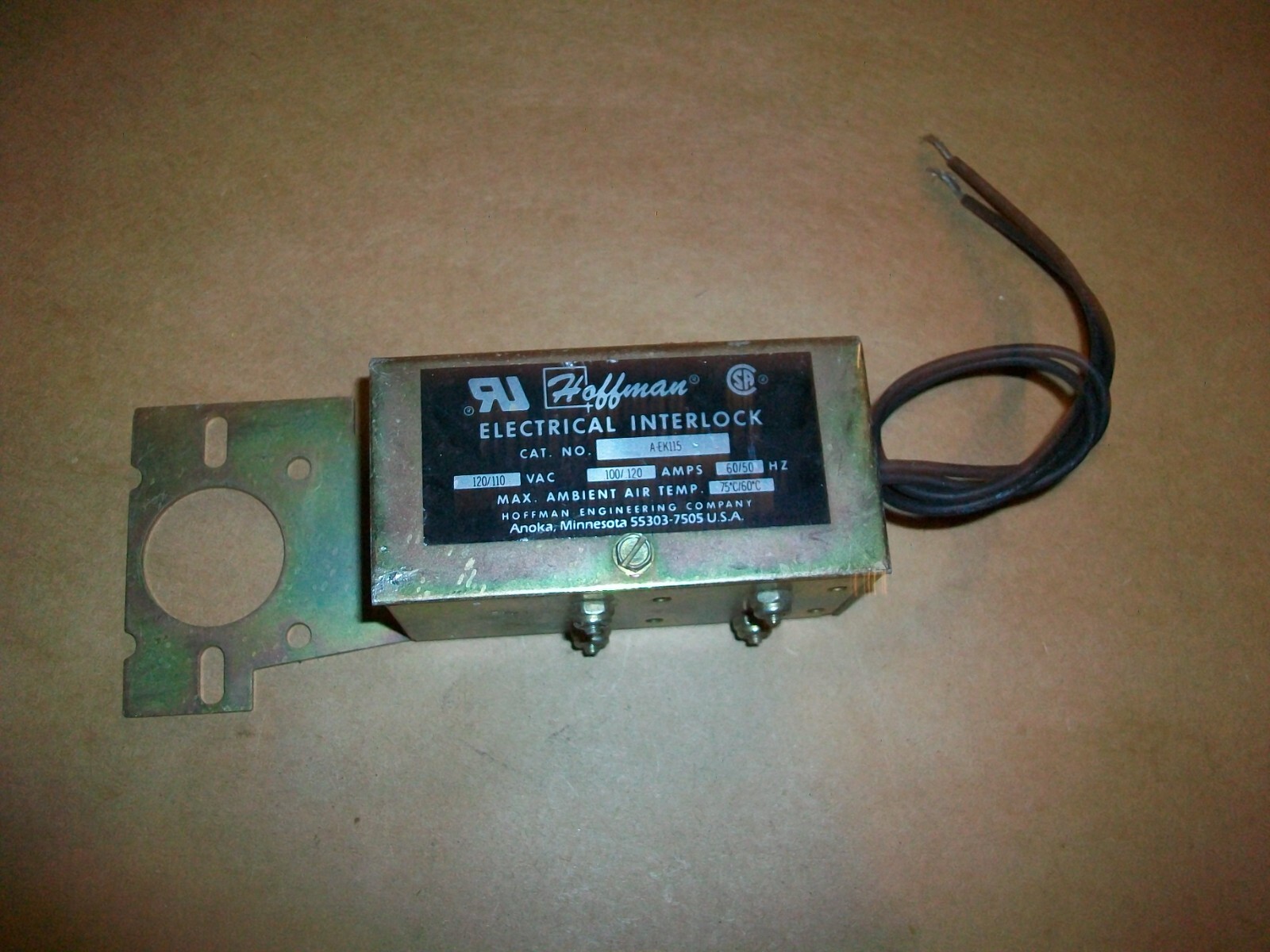 Hoffman Electrical Interlock A-EK115 NEW