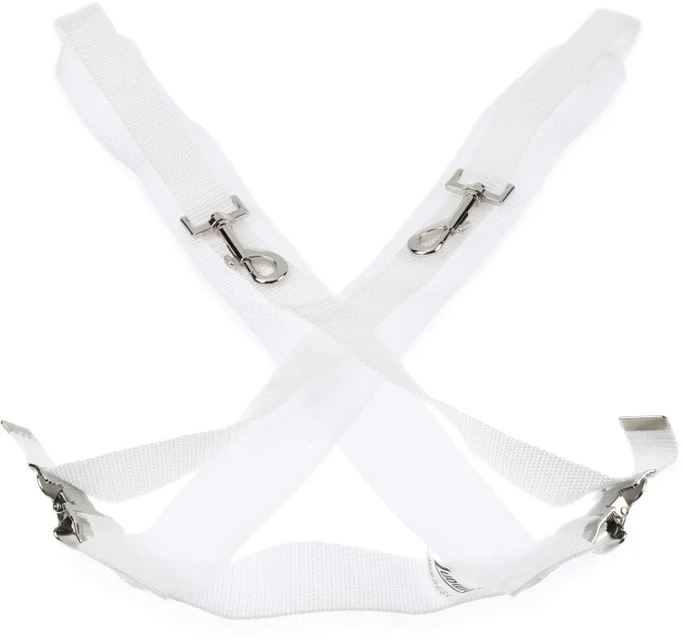 Ludwig Cadet Bass Drum Sling - White