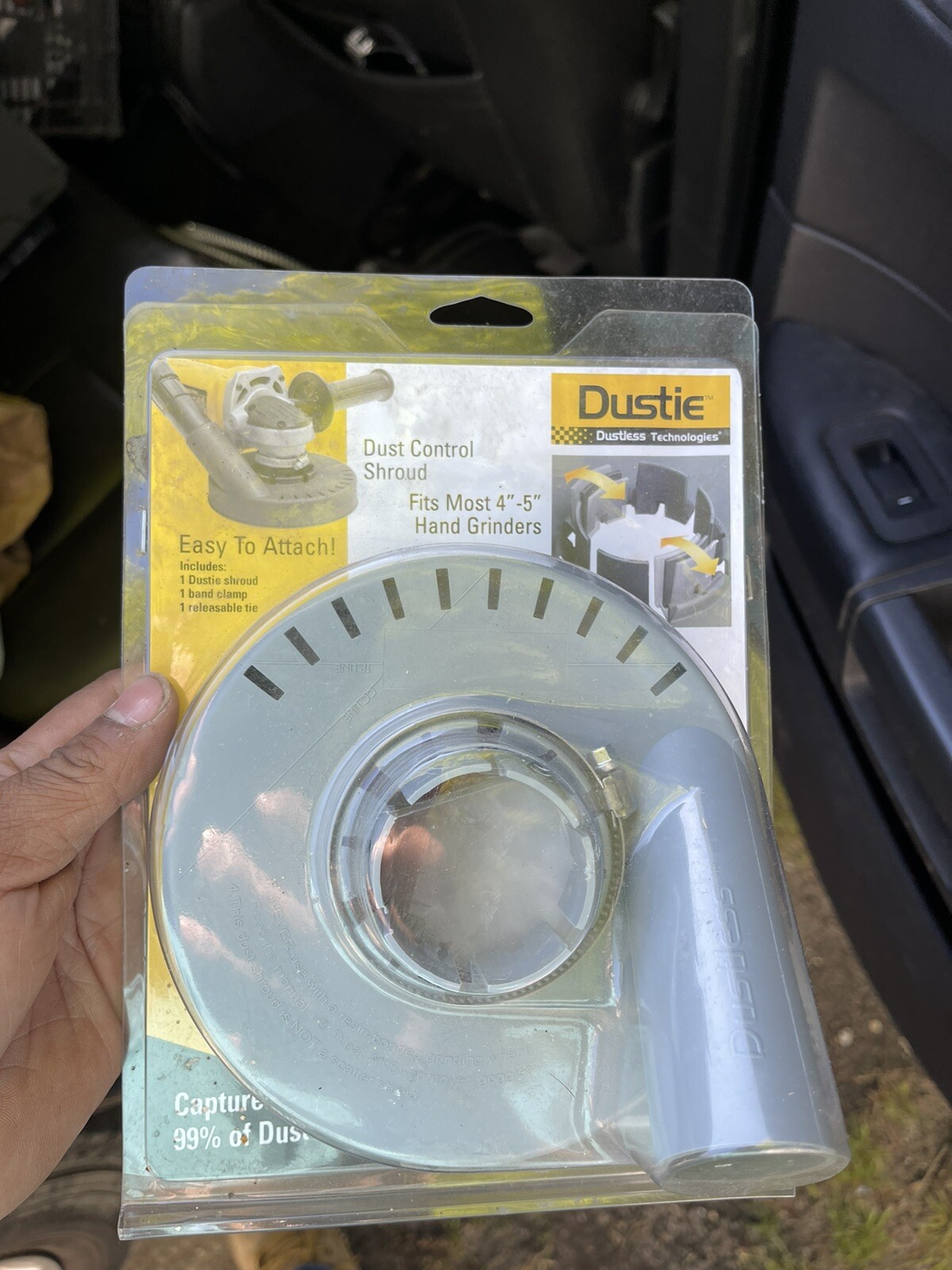 Diamabrush 5" Dust Shroud, Dust Control System