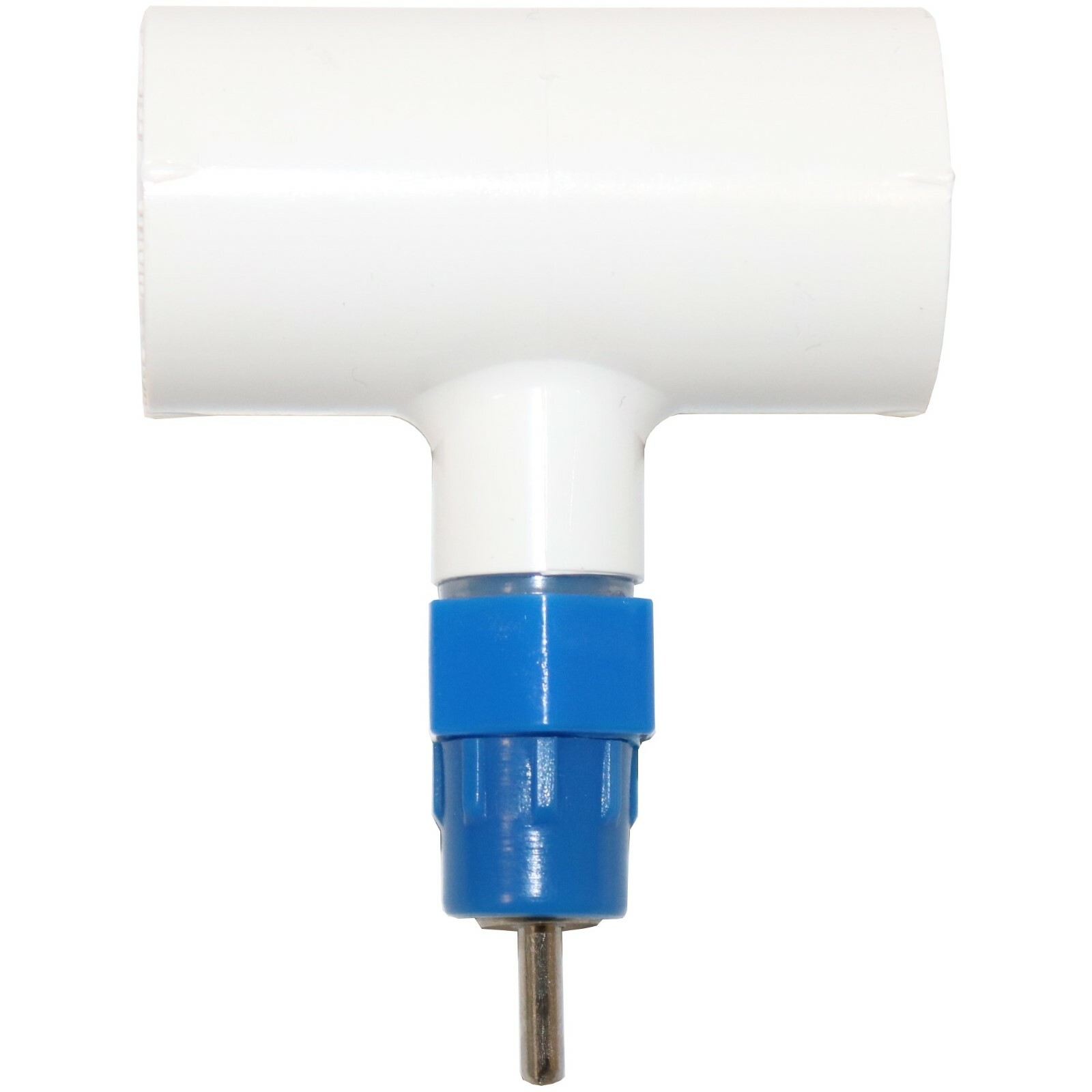 12 PACK SCREW IN WATERER DRINKER NIPPLES & 1/2" PVC TEE FITTINGS CHICKEN POULTRY