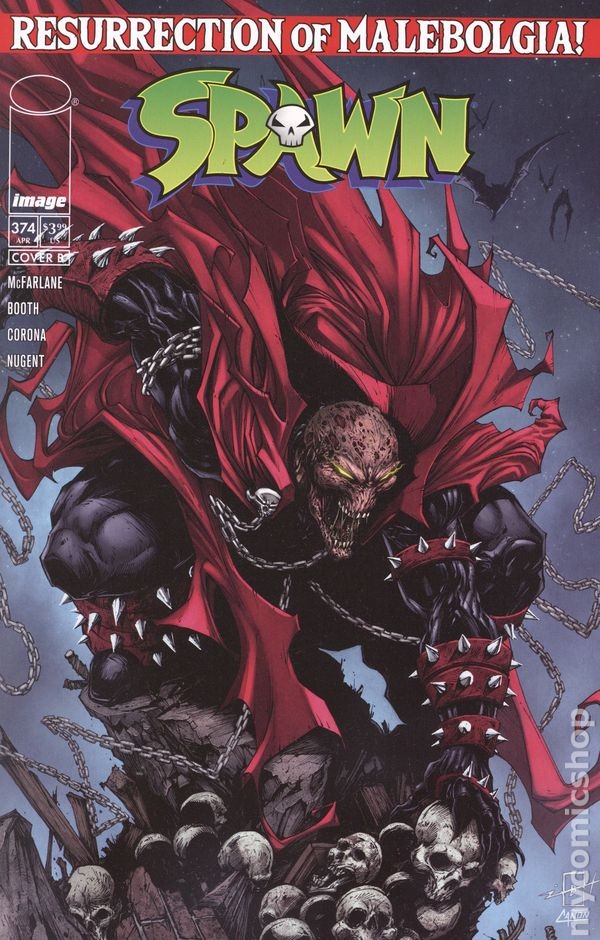 Spawn #374B NM 2026 Stock Image