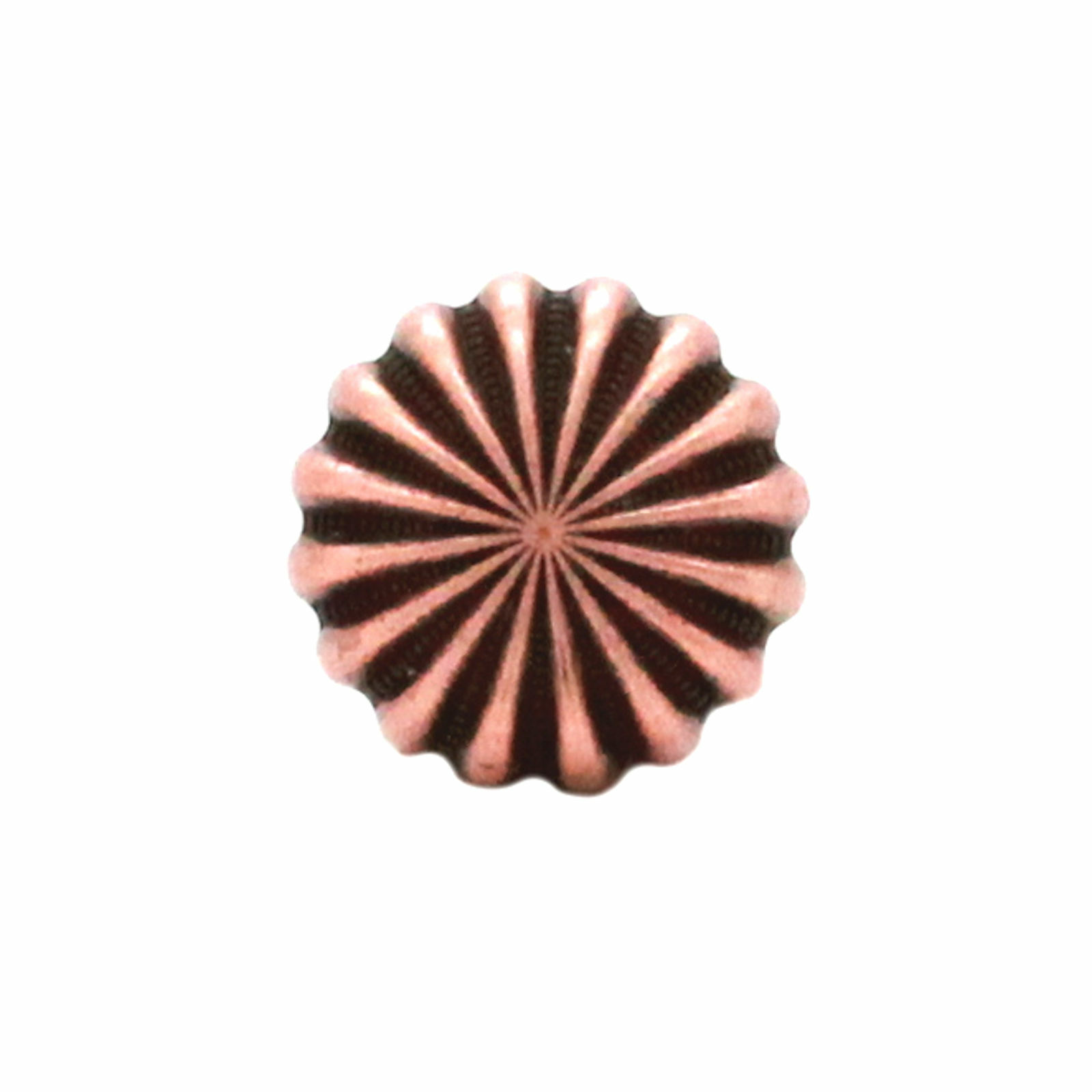 Pinwheel Concho Antique Copper 3/4" (1.9 cm) Screw Back 4861-10