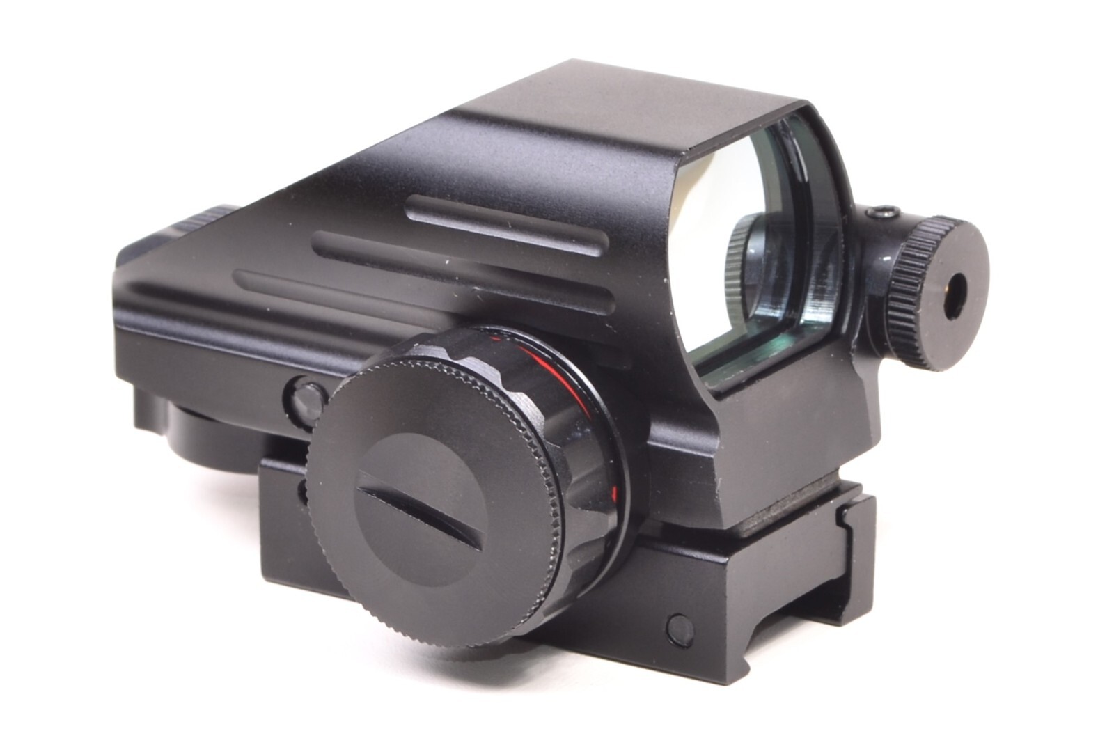 Reflex Multi Task Reticle Green Red Dot Shotgun Scope with Red Laser Sight